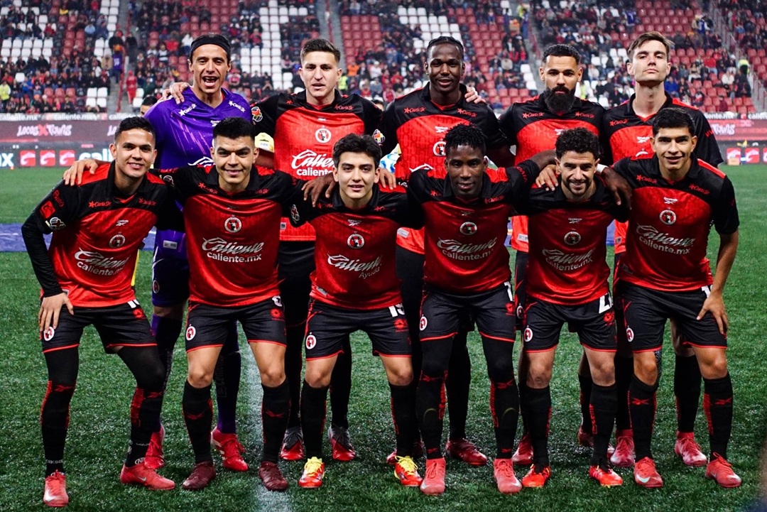 Adonis Preciado anota un gol en el empate de Tijuana ante Atlético de San Luis