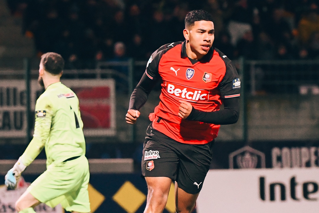 Elías Legendre anota su primer gol con el Stade Rennais y sella la clasificación en la Copa de Francia