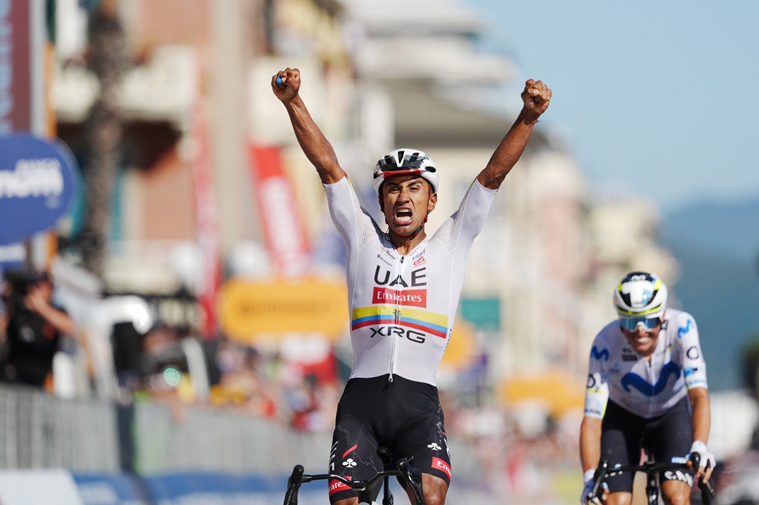 Jhonatan Narváez conquista la etapa 11 y hace historia en el Giro de Italia