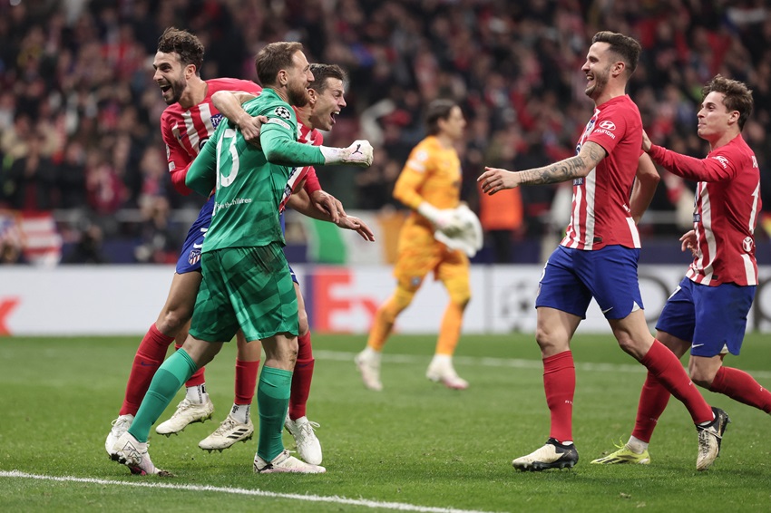 Atlético de Madrid supera en los penales al Inter y logra el pase a cuartos