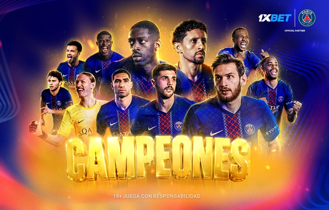 ¡Dos veces campeón de la Champions League: el París Saint-Germain confirma su estatus como la mejor dinastía del fútbol junto a 1xBet!