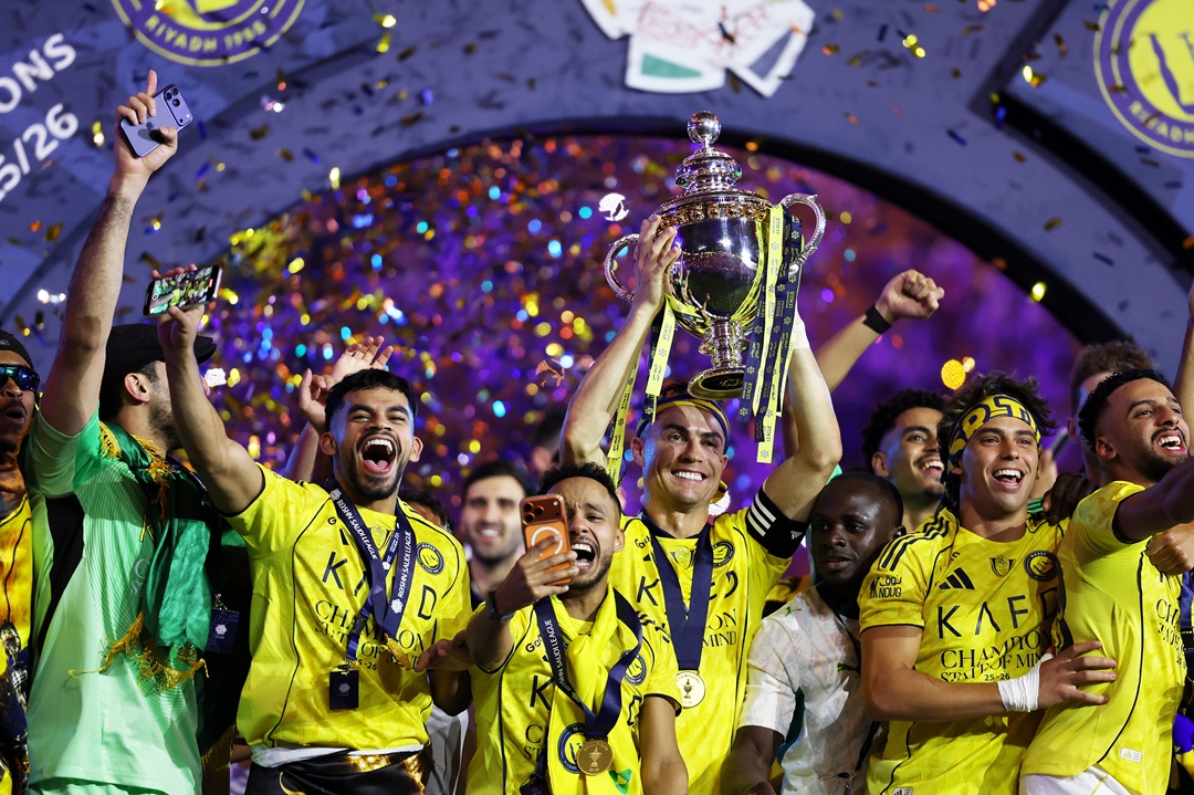 Cristiano Ronaldo rompe su sequía en Arabia y guía con doblete la goleada de Al‑Nassr para ser campeón de liga