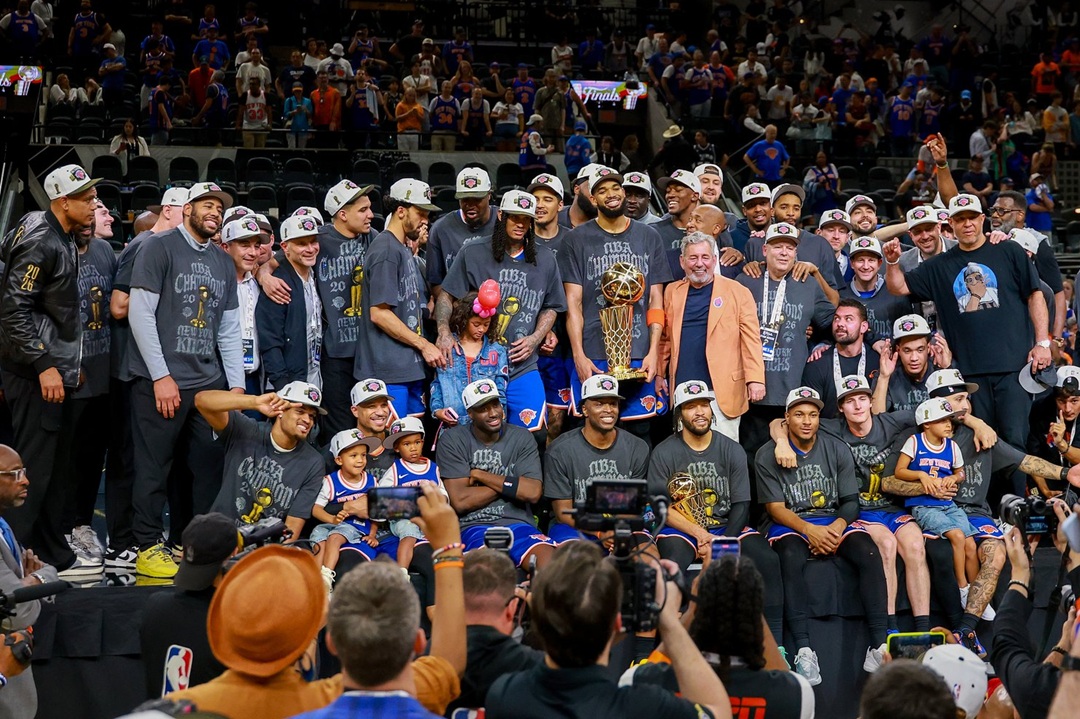 New York Knicks se proclaman campeones de la NBA y rompen una sequía de 53 años