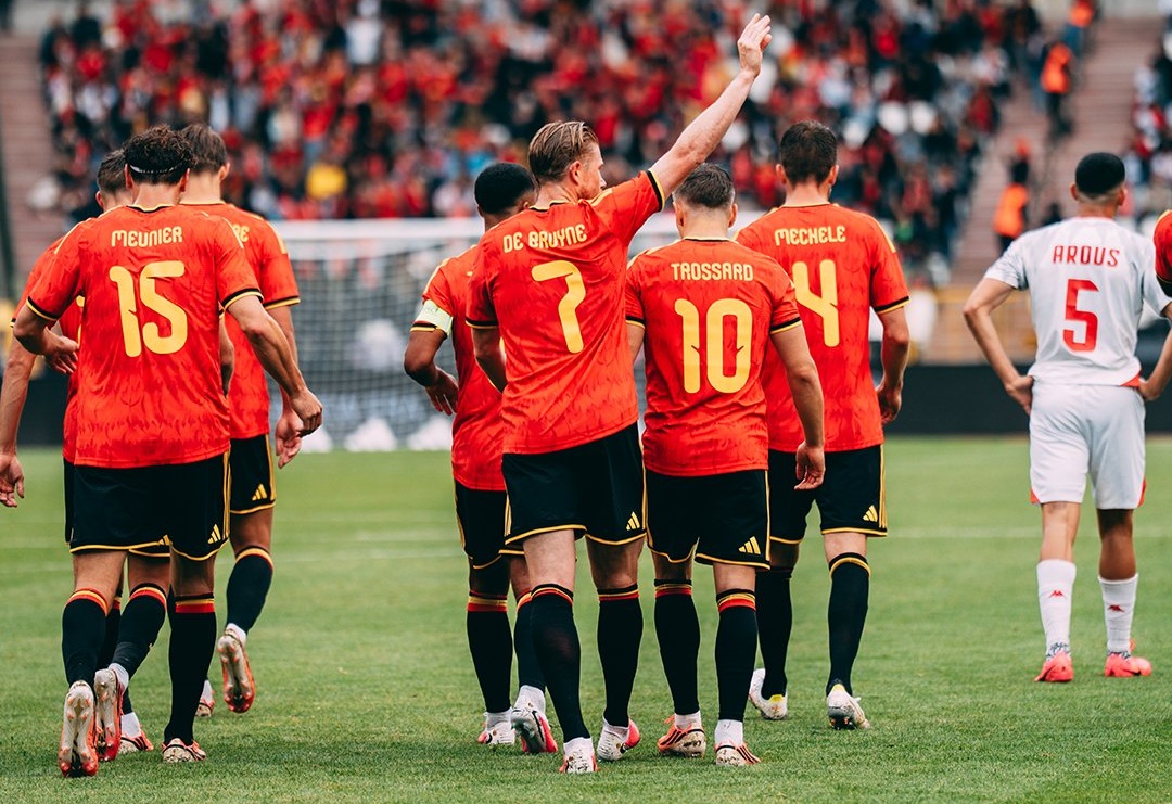 Bélgica arrolla a Túnez y cierra su preparación para el Mundial 2026