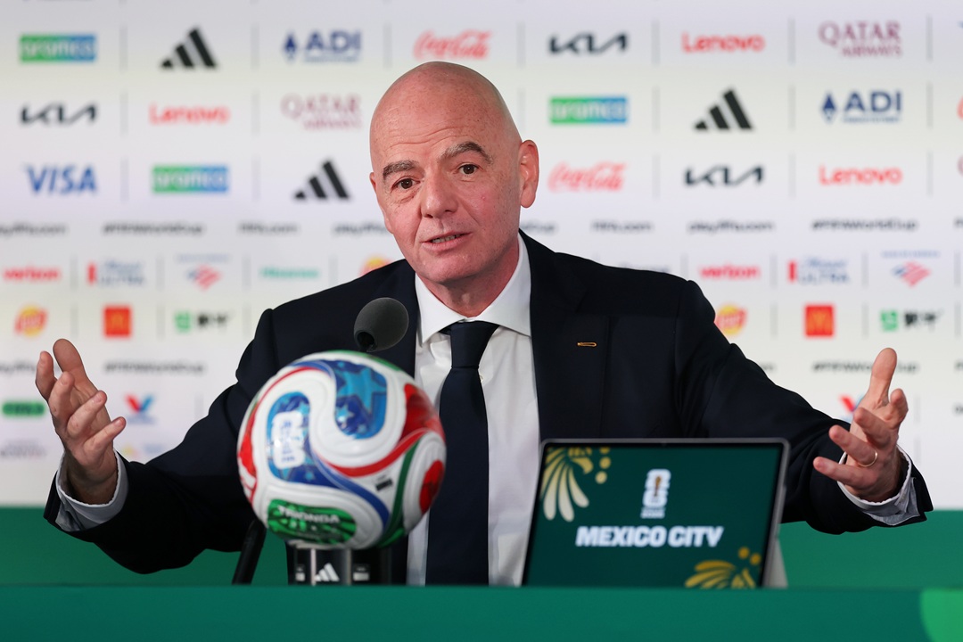 Gianni Infantino ironizó con la ausencia de Italia en el Mundial